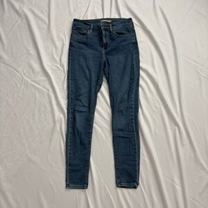 Levi’s 720 High Rise Super Skinny Blue Women's Jeans